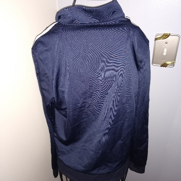 Adidas blue track jacket size S - Picture 5 of 5